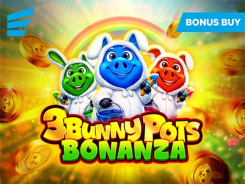 3 Bunny Pots Bonanza